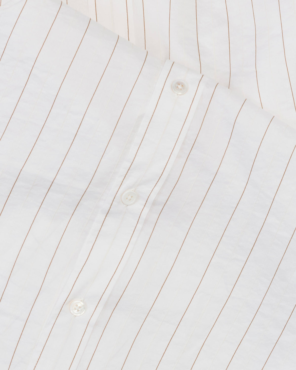 Colbo Office Shirt in white stripes, view 4
