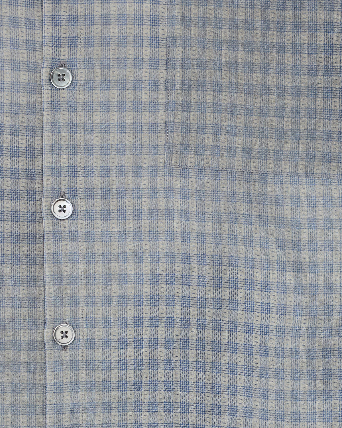 Colbo Easy Shirt in damaged blue, view 3