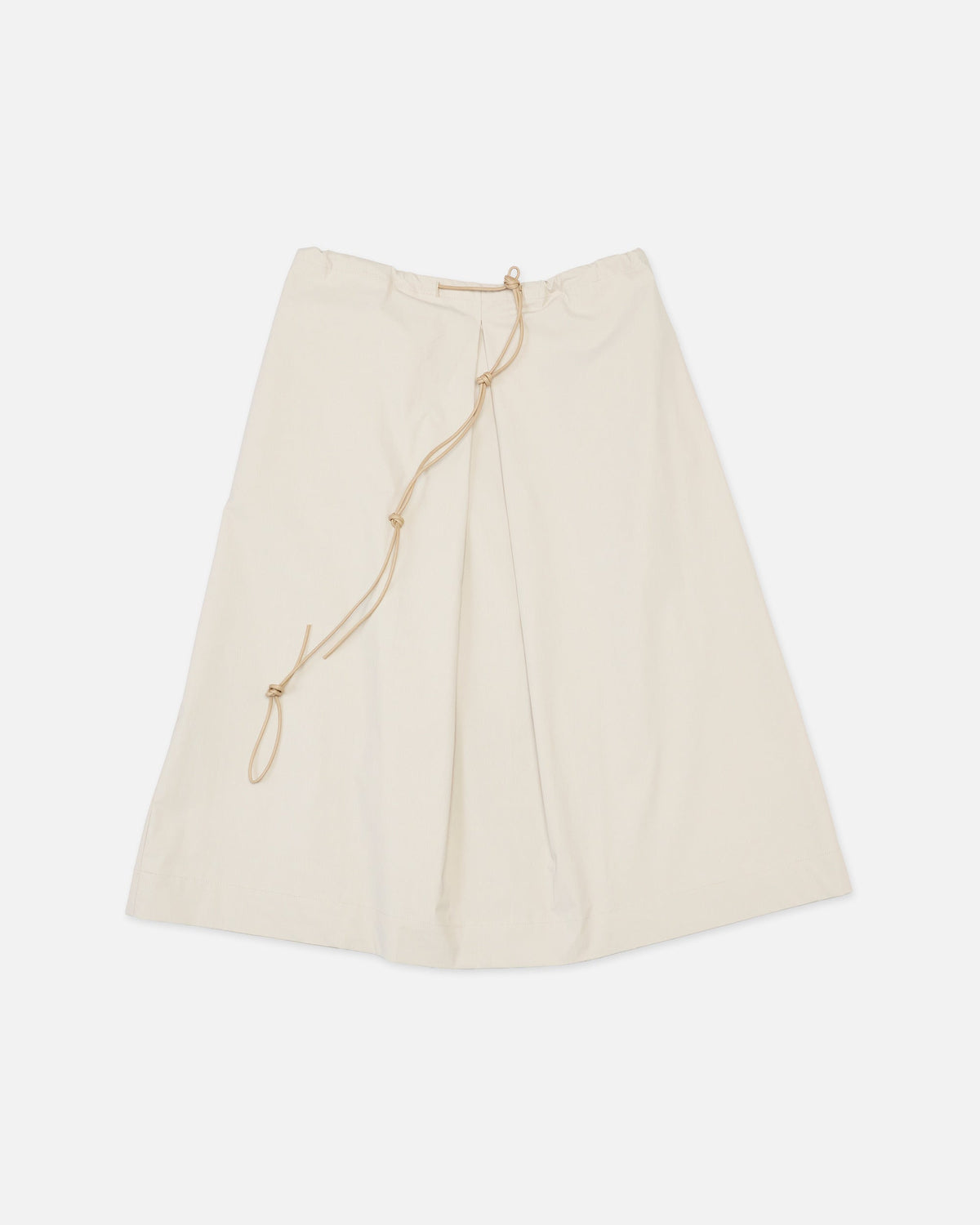 Colbo Draw String Skirt in dual beige