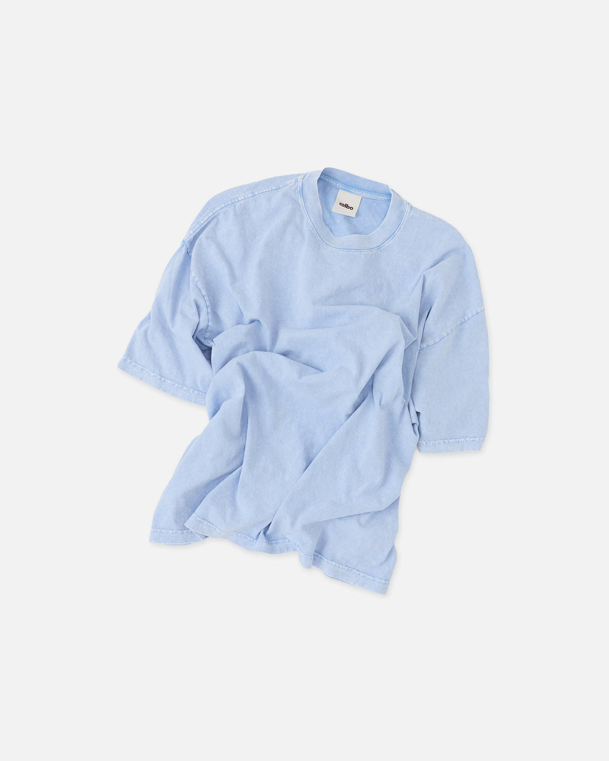 Colbo Light T Shirt in mineral blue, view 3