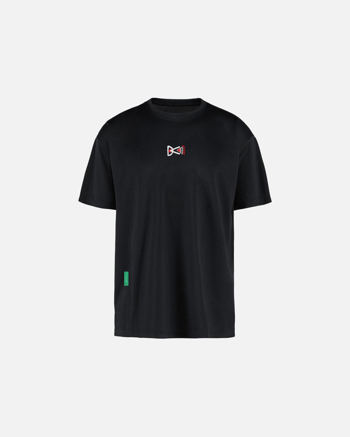 District Vision Short Sleeve Boxy Training Tee in black