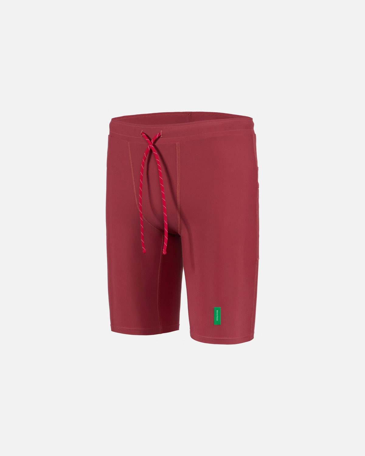 District Vision 9 inch Recycled Tights in Team Red