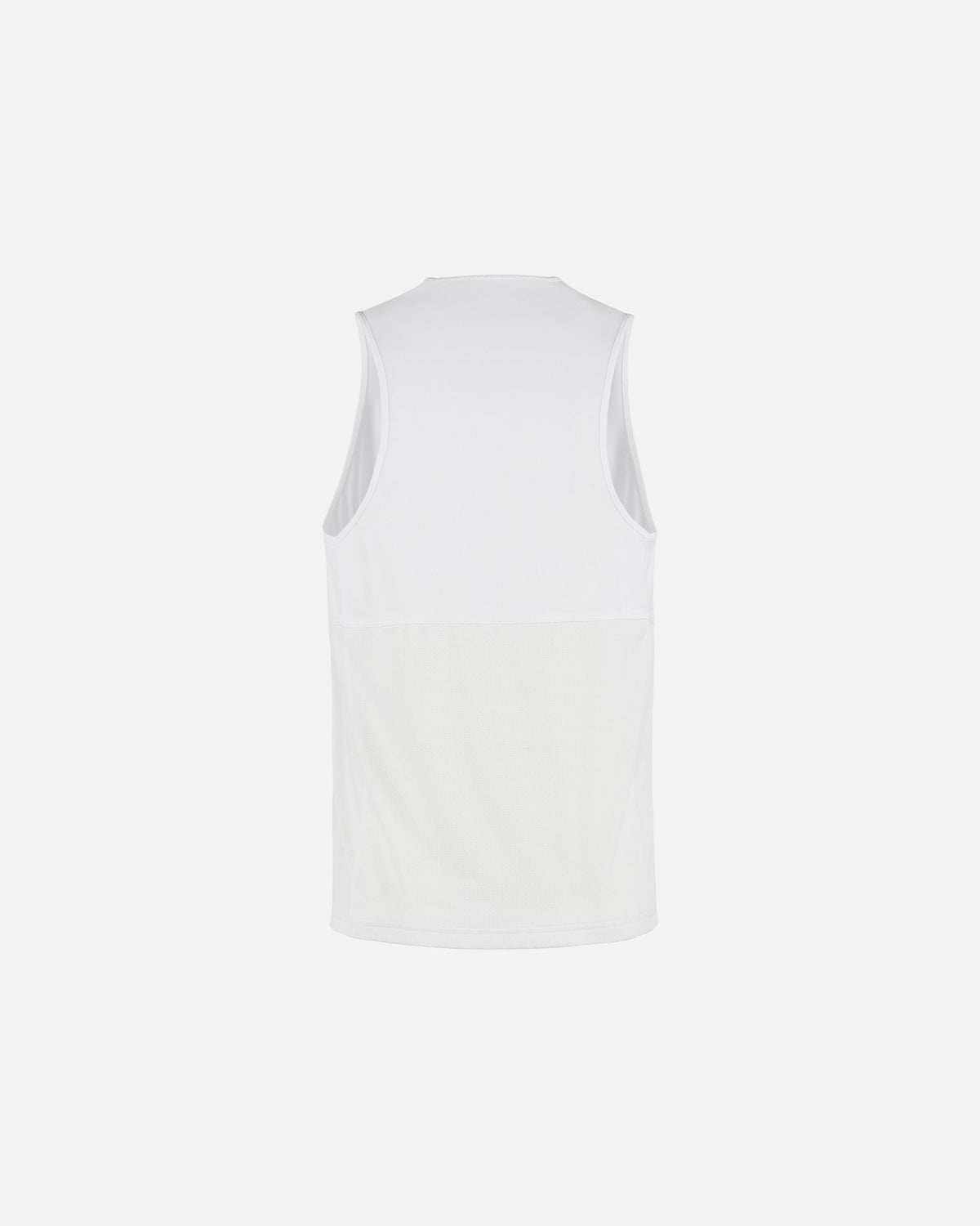District Vision Panelled Training Singlet in white, view 2
