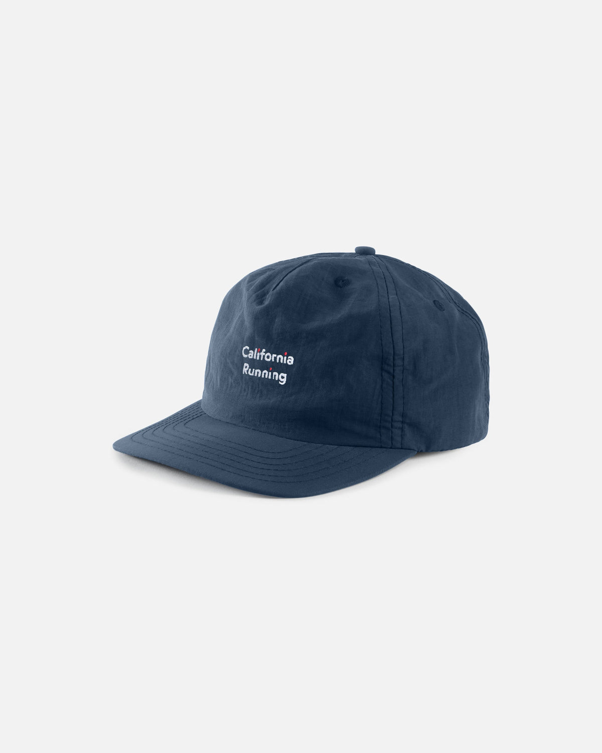 District Vision 5 Panel Nylon Hat in California Running Navy